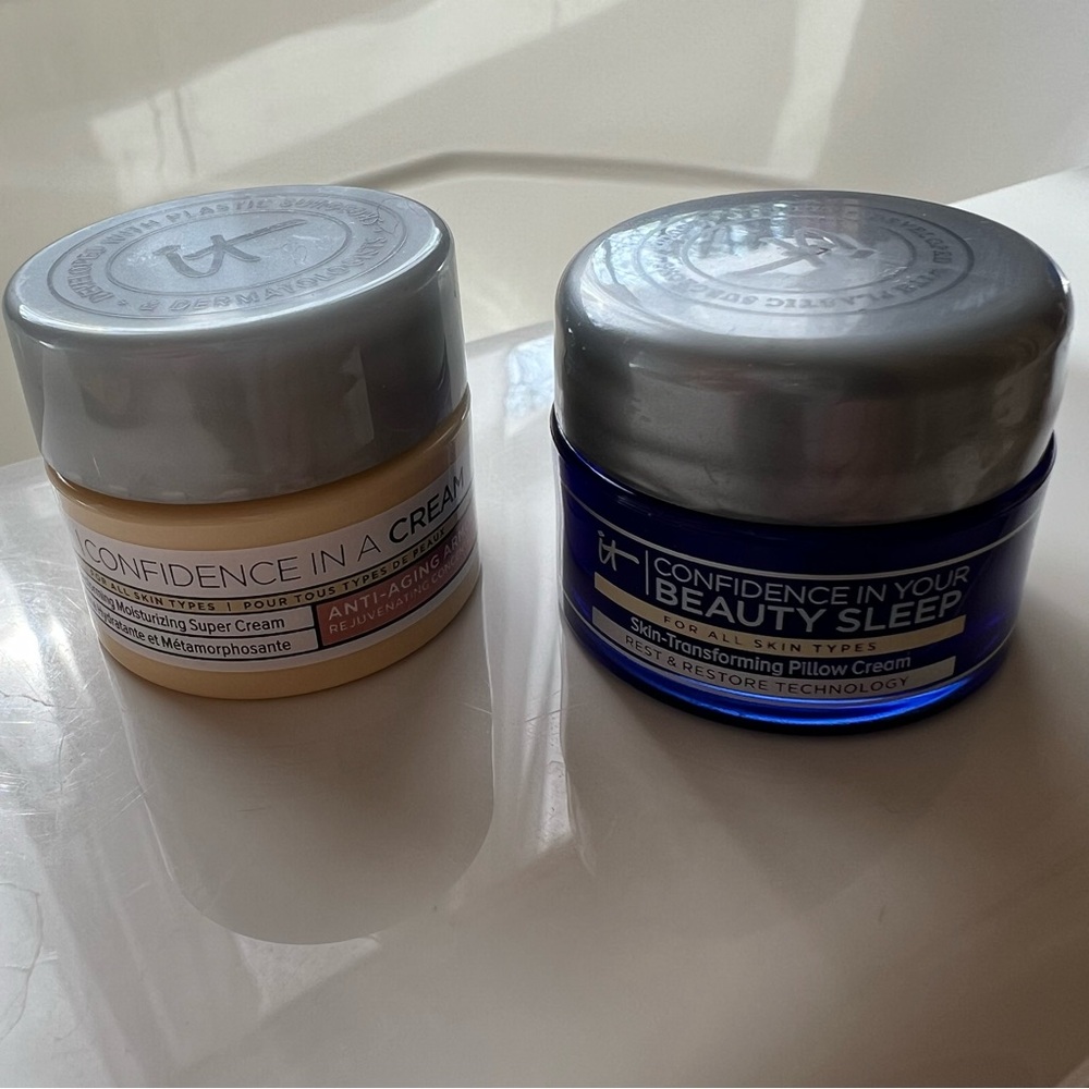 DUO- Confidence In a Cream and Beauty Sleep Cream Set